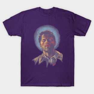 Castiel. Blue Halo T-Shirt